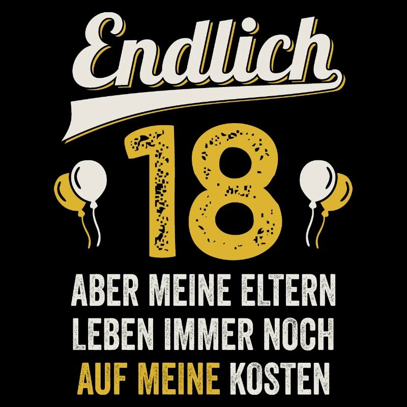 Endlich 18. Geburtstag Geburtstagsgeschenk
