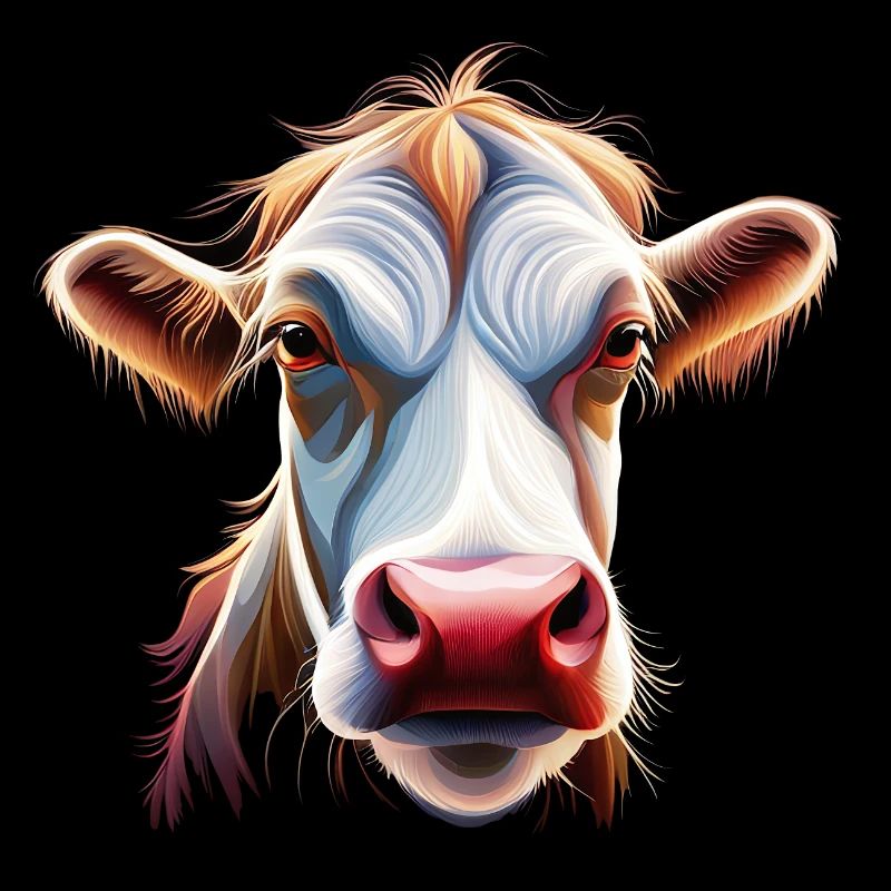 tête de vache tête de vache fermier brun élevage de vaches