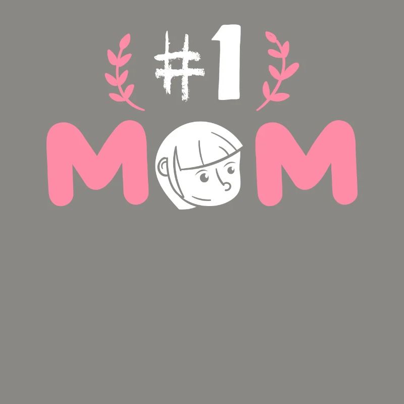 #1 Mom Mutter Muttertag Liebe Geschenk Idee