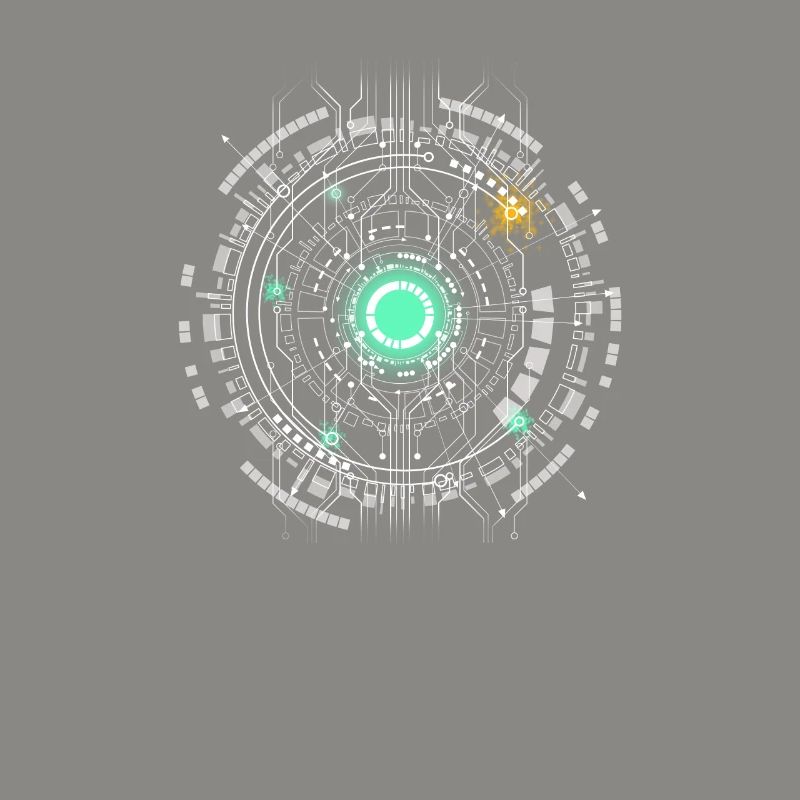 nerd CPU core computer code pc platine raumschiff