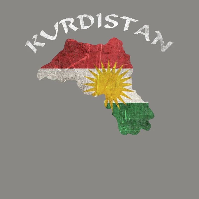 Cadeau kurde drapeau kurde