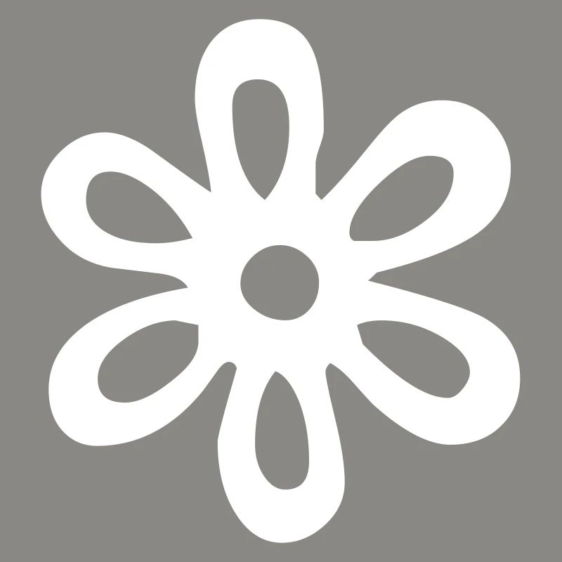 Ornament oder weisse Blume (Vectorgraphic)