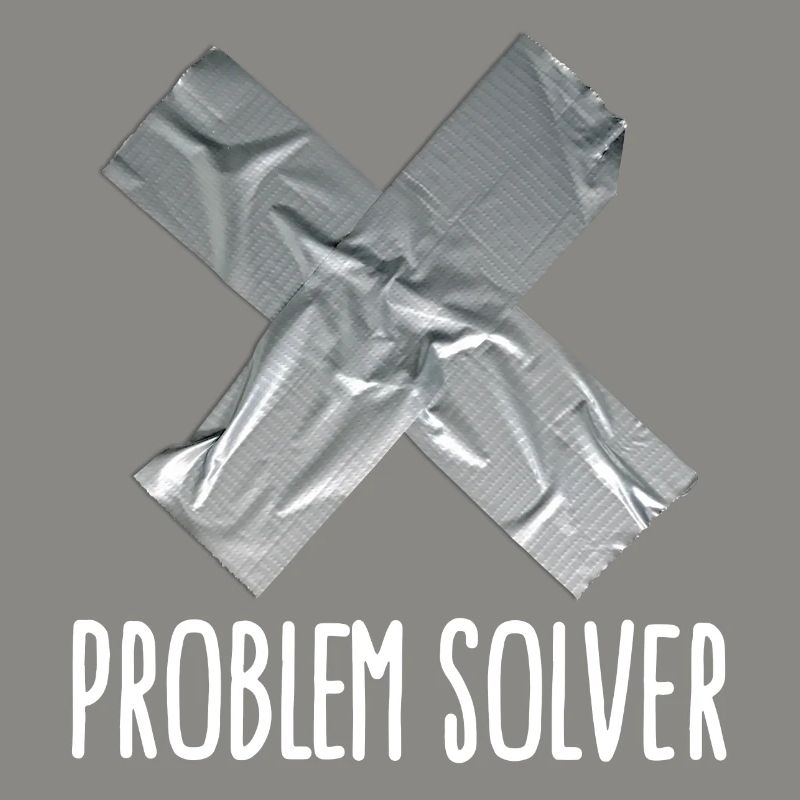 Problem solver funny Duct tape husband father