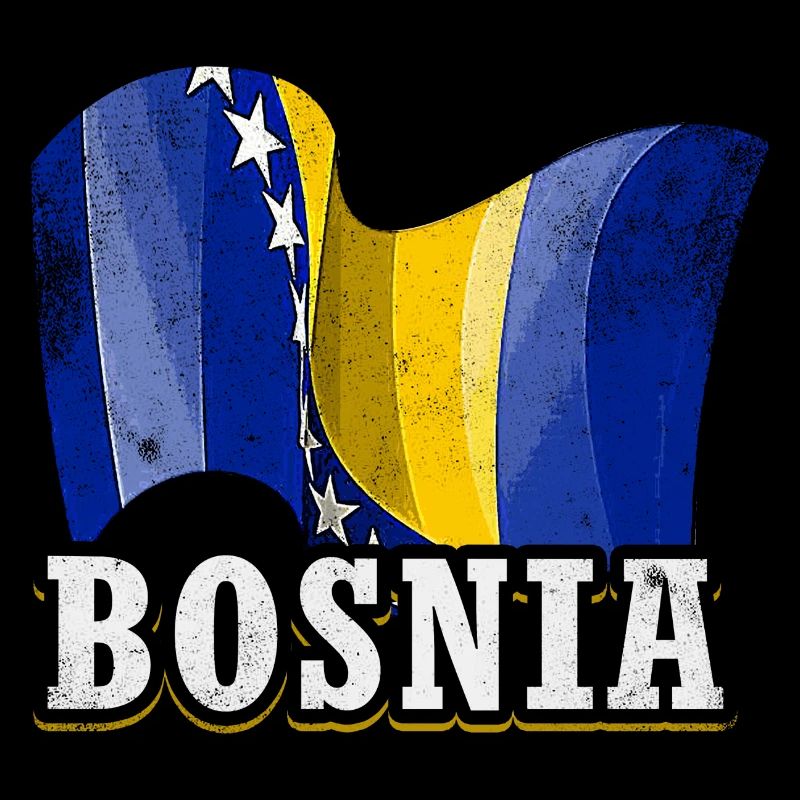 Drapeau de la Bosnie