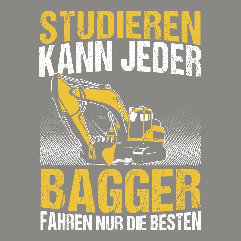 Baggerfahrer Baggerführer Bagger Geschenk