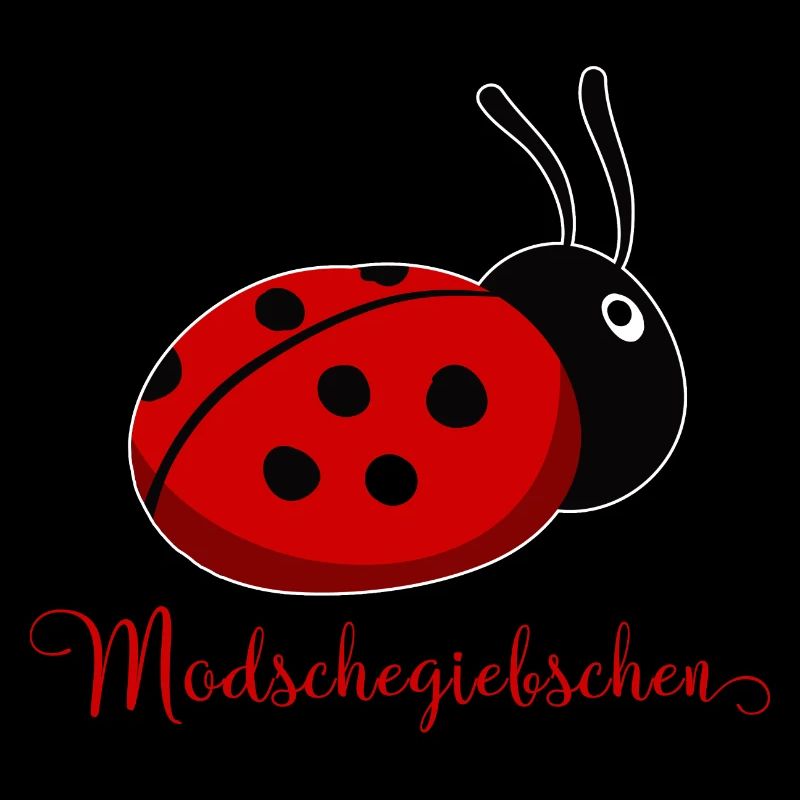 Modschegiebchen Coccinelle Saxon idée cadeau
