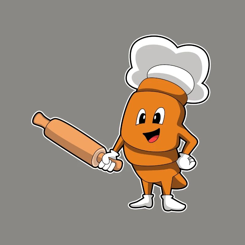 Bread Baker Rolling Pin Baking
