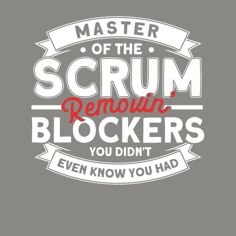 Git Developer Scrum Master Programmer Gift