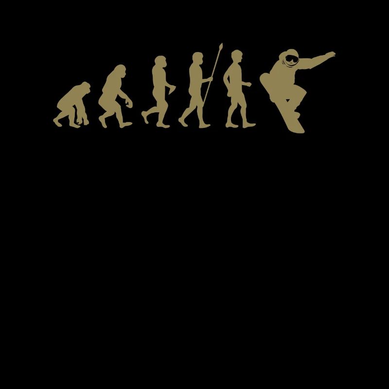 Snowboarder Evolution Idée cadeau