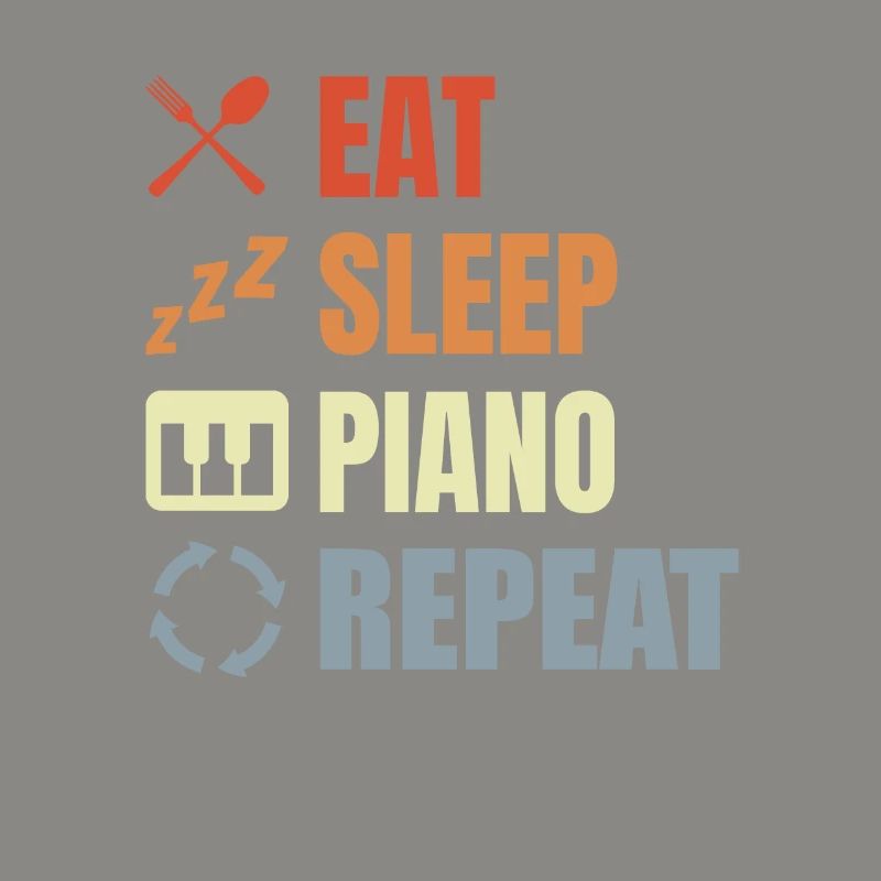 Manger Sleeping Piano Répéter