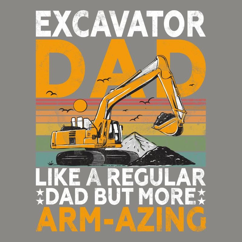 Funny construction workers & construction site excavator drivers