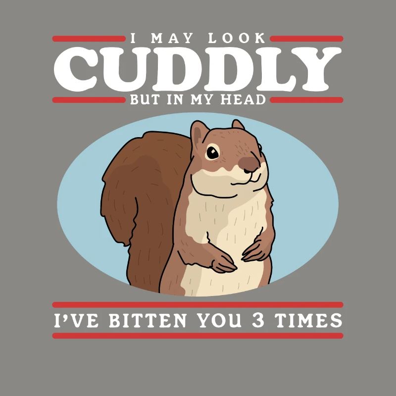 Süßes Eichhörnchen Grauhörnchen Hörnchen Geschenk