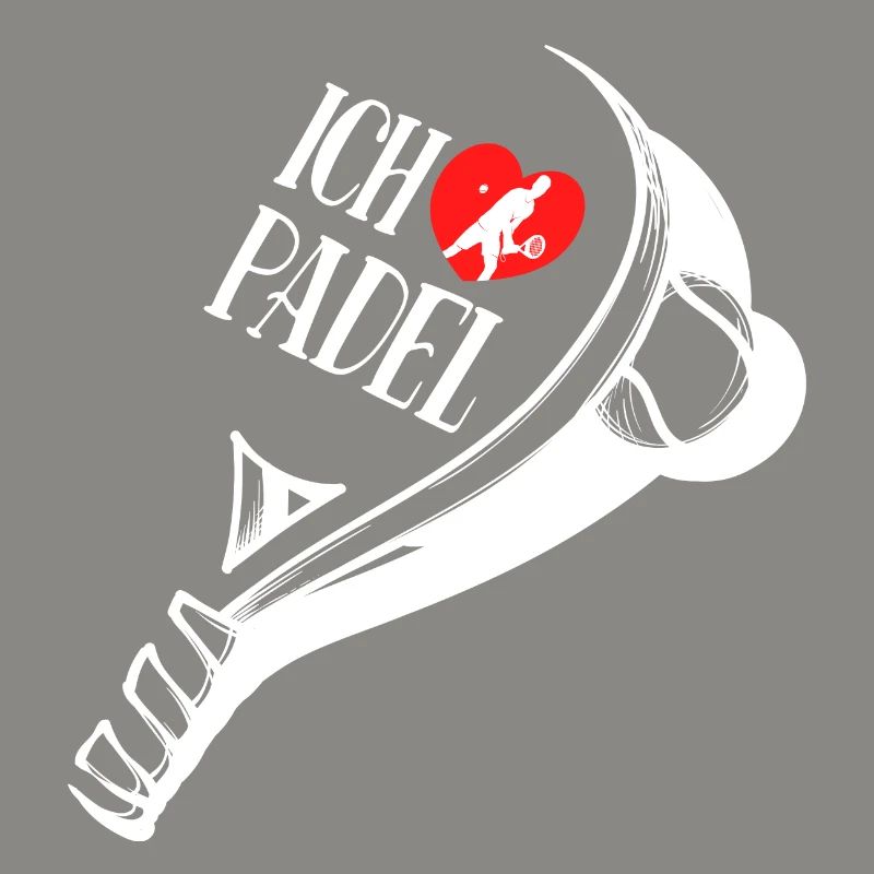 Heart I Love Padel Statement Player Training