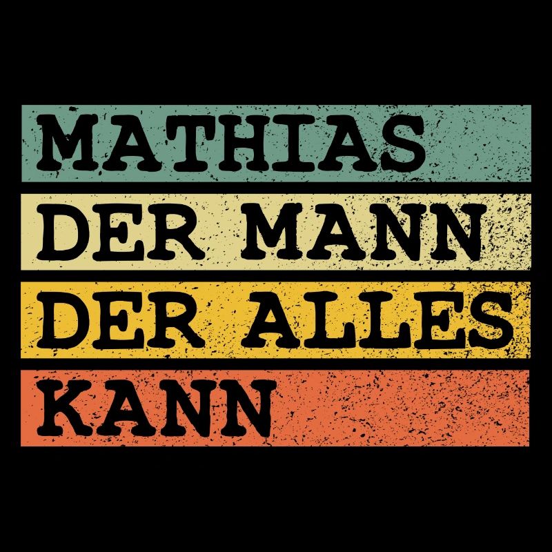 Der Mann Der Alles kann Mathias