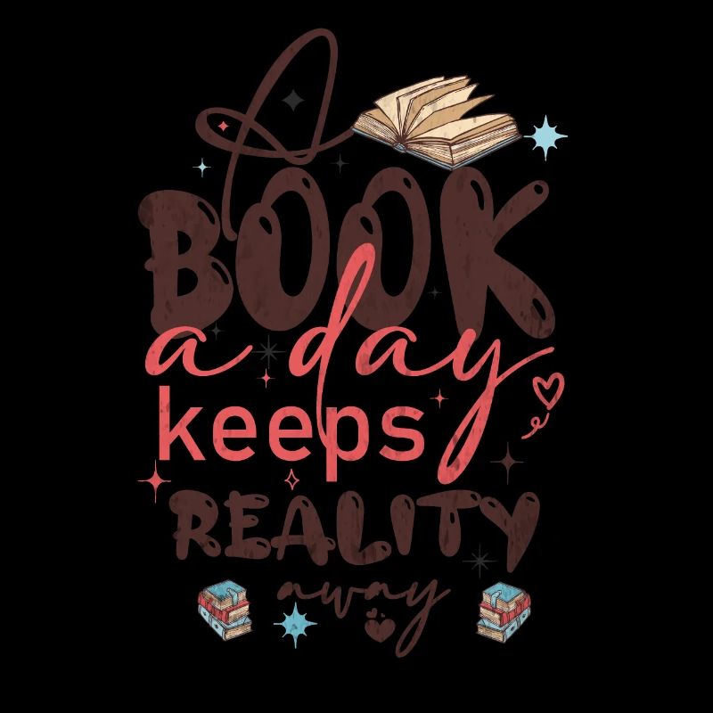 Book a Day Keeps Reality Away Funny Reader