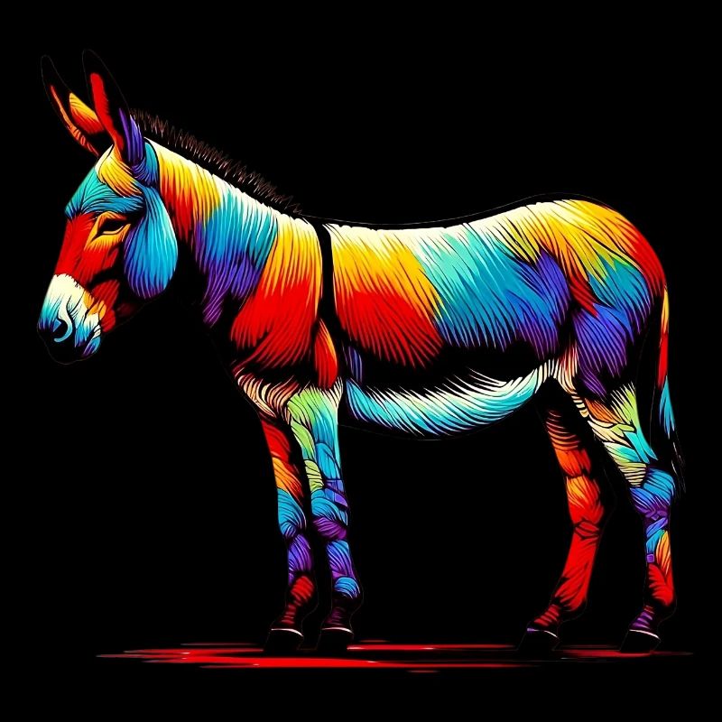 Âne, Tétine, Mule