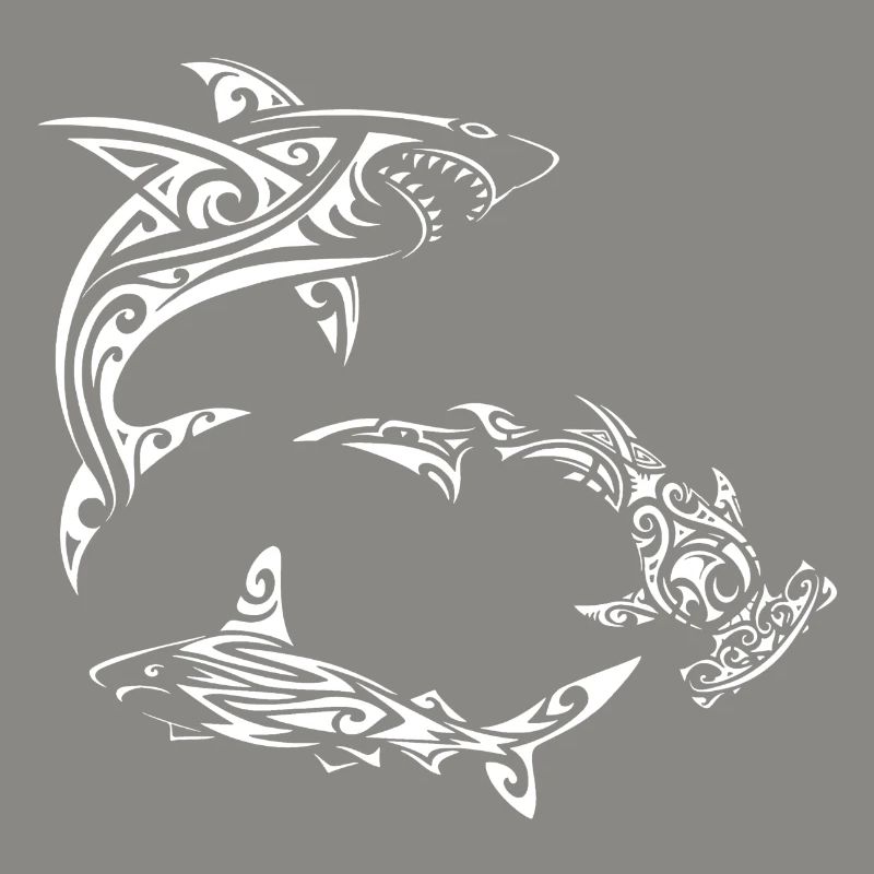 Requins polynésiens blancs