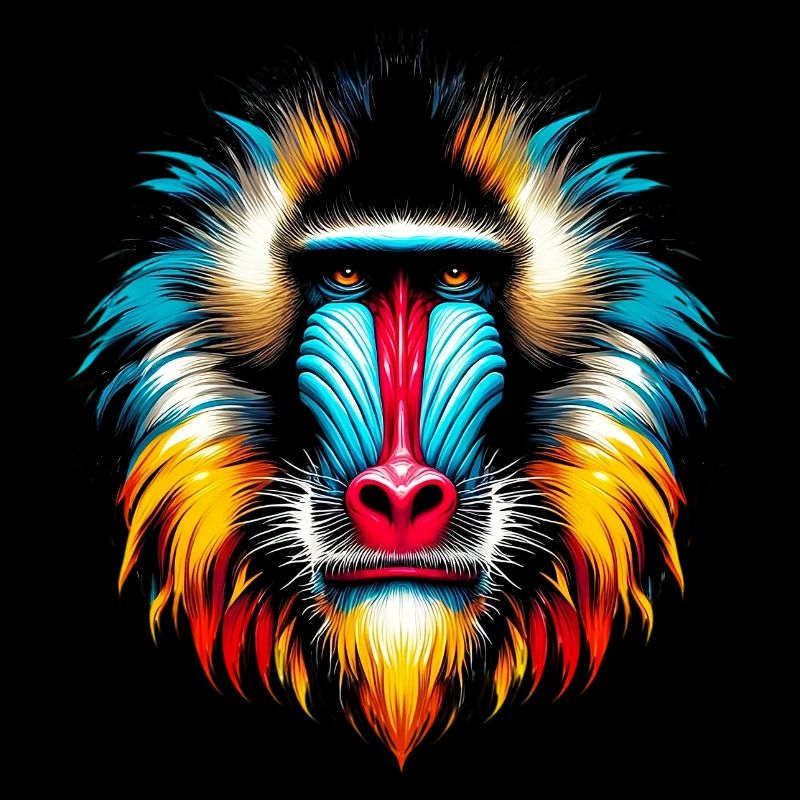Mandrill Monkey