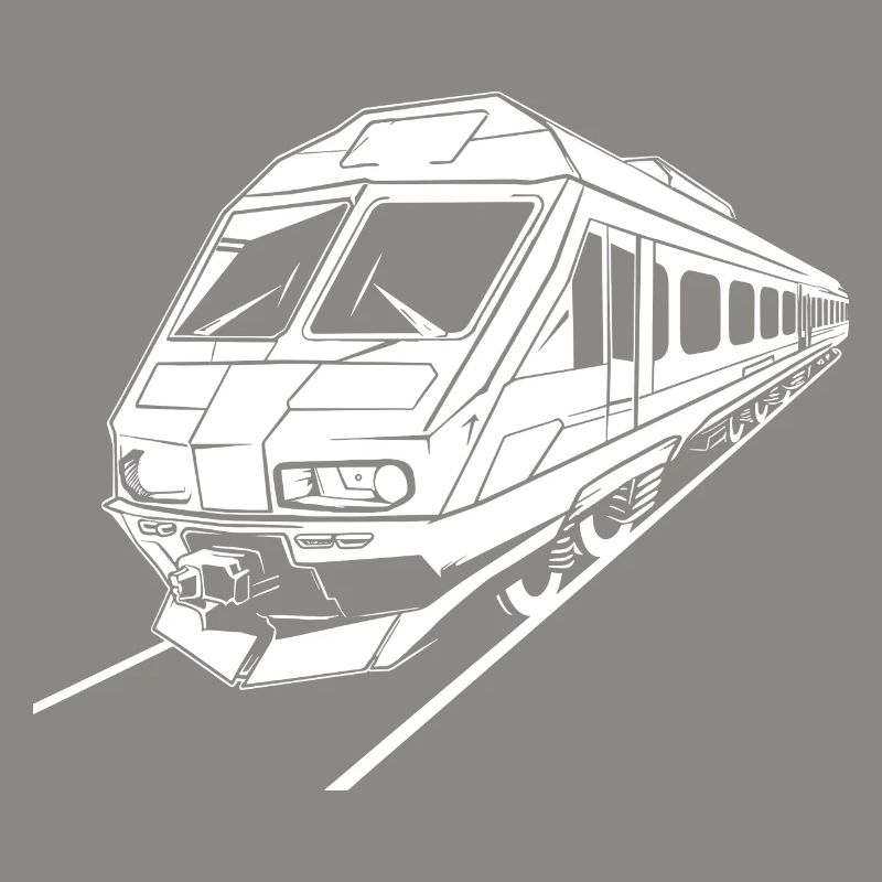 Dessin de train