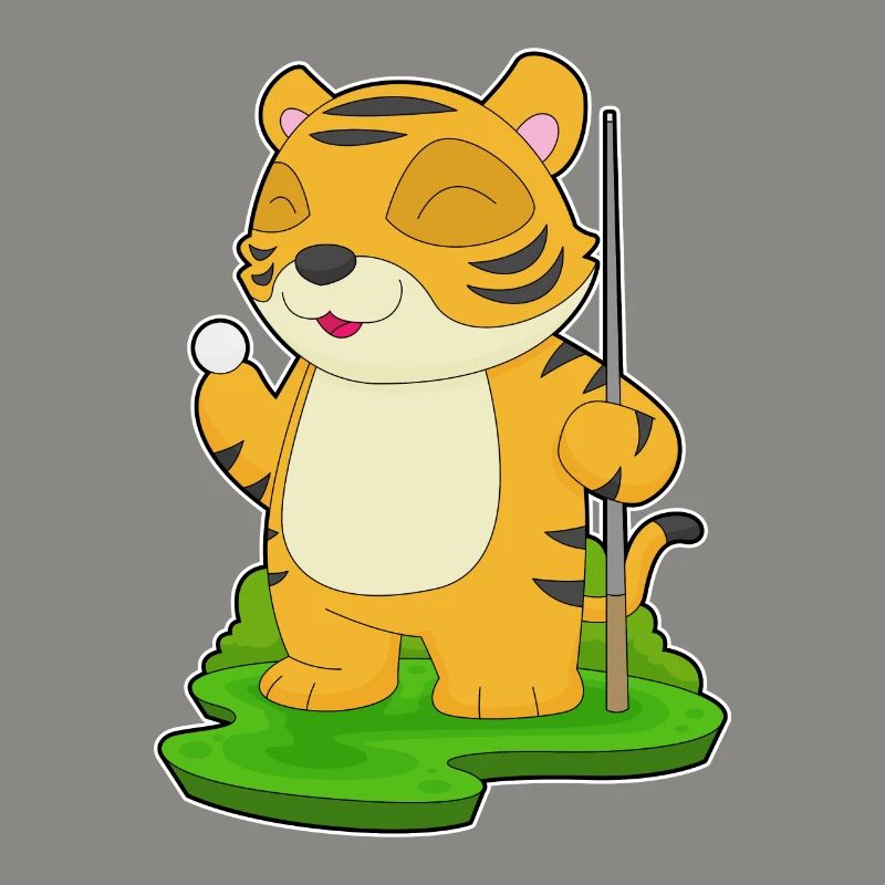 Tiger Billiard Queue