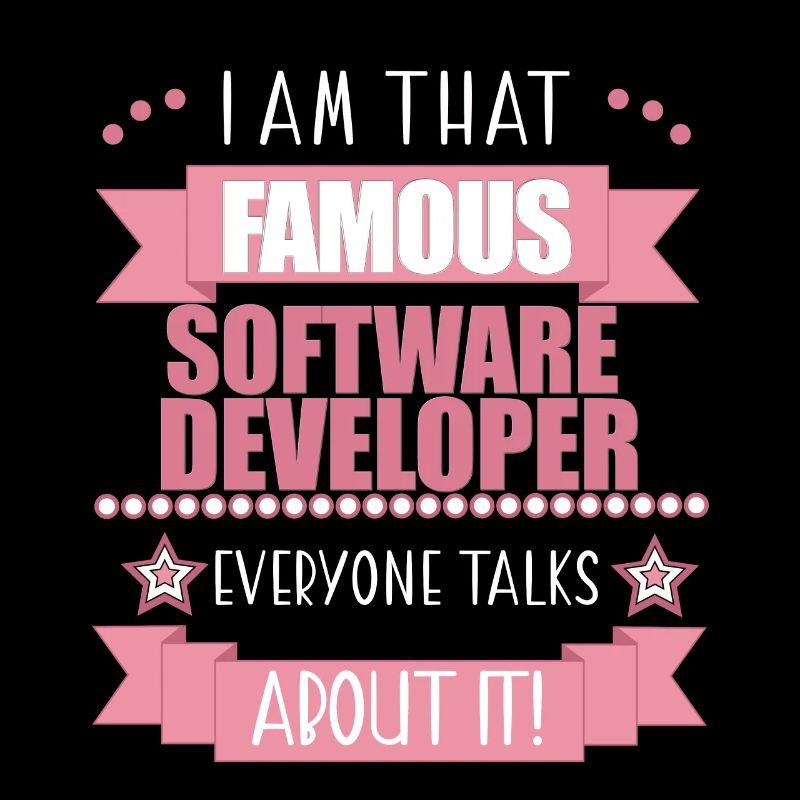 Software Developer Profession Ladies Gift