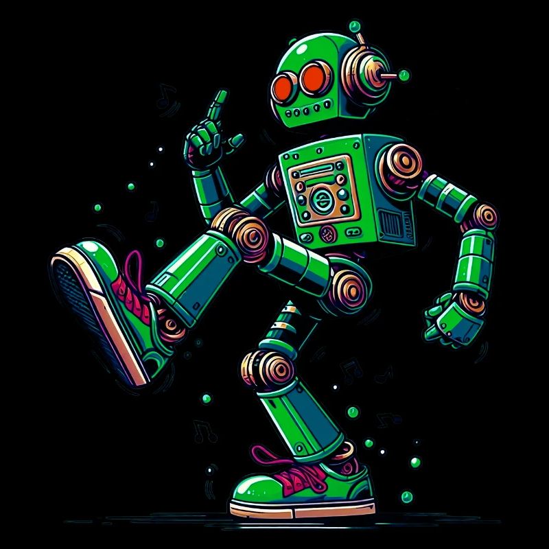 Danses de robots extraterrestres extraterrestres