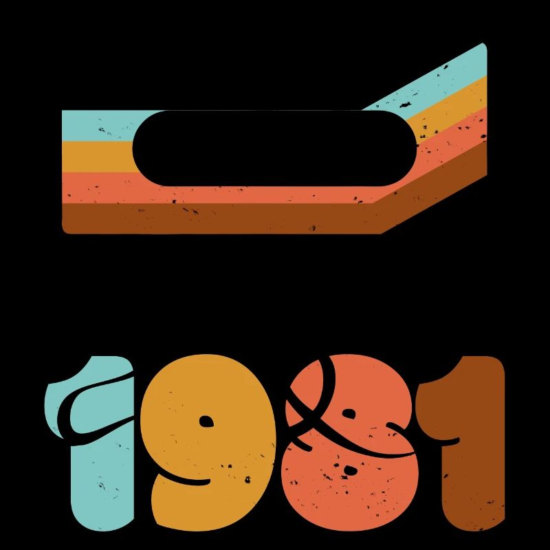 Retro Rainbow 80s Cassette Text