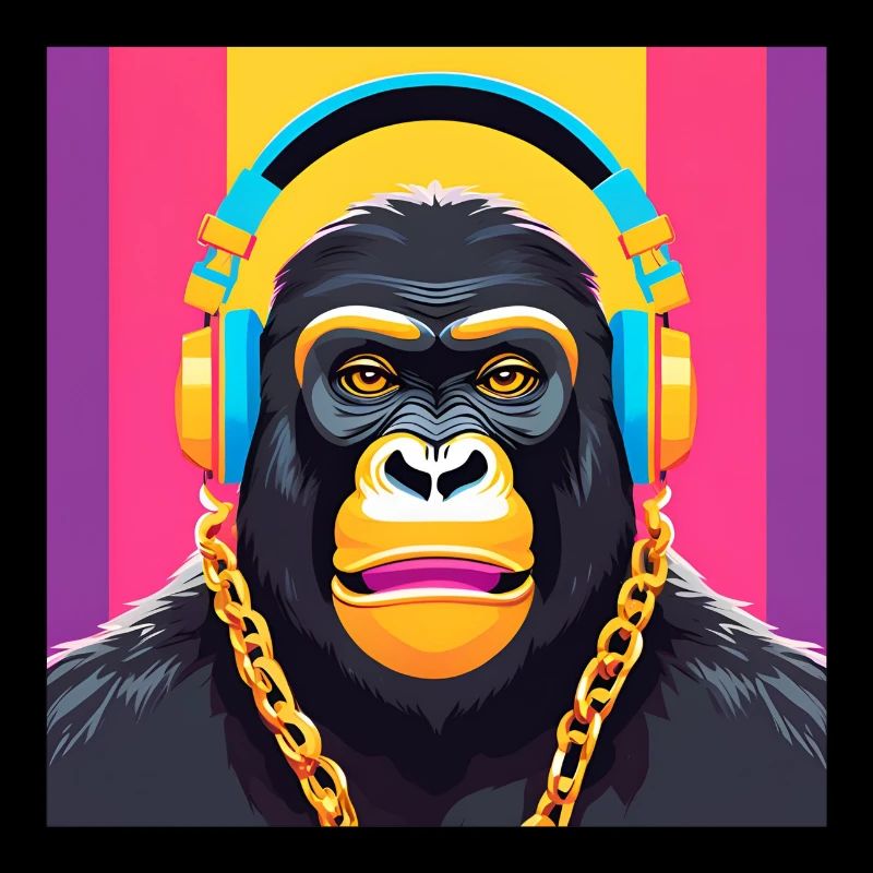 gorilla, primate, monkey