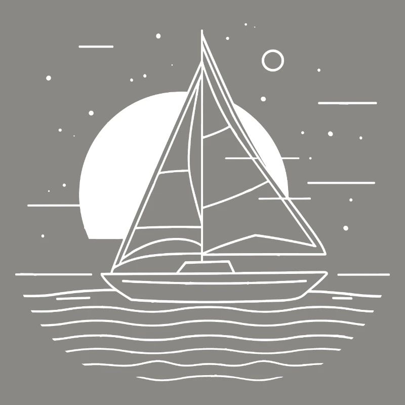 Sailing Drawing