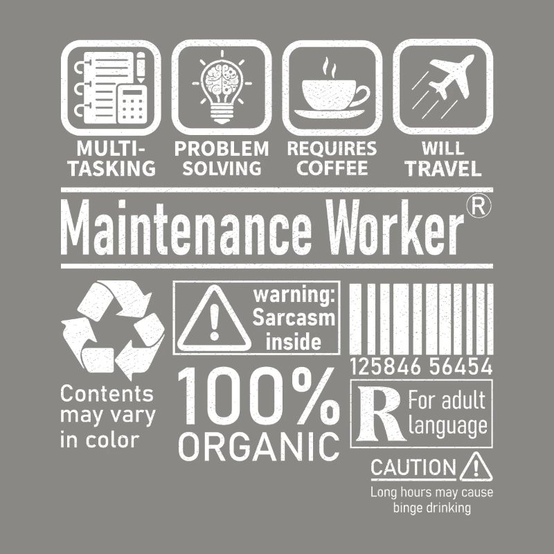 Maintenance Worker multi tasking problem solving