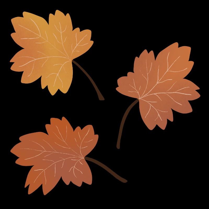 Autumn Maple Leaf Pattern for Cozy Apparel