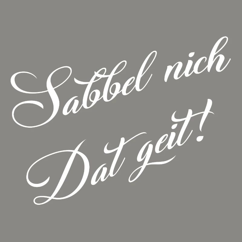 Ne bave pas, conception de dialecte amusante