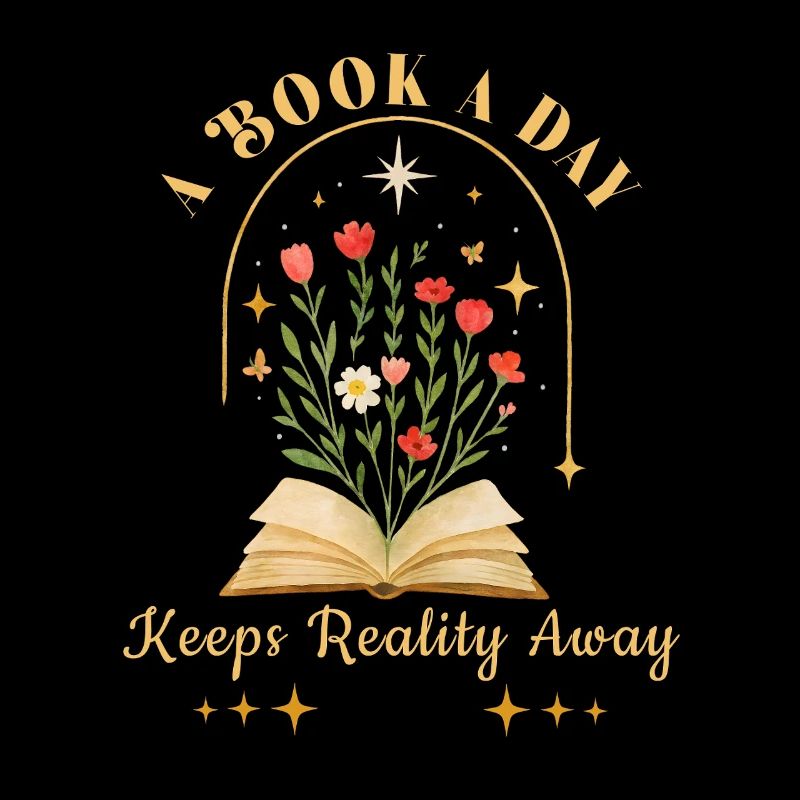 One book a day keeps reality away