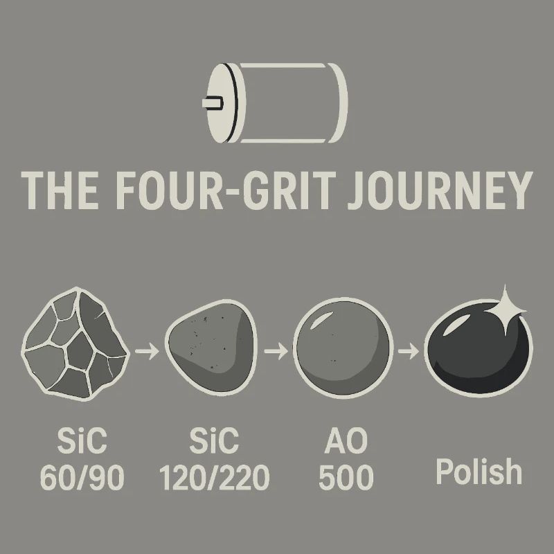 The four-step grinding process