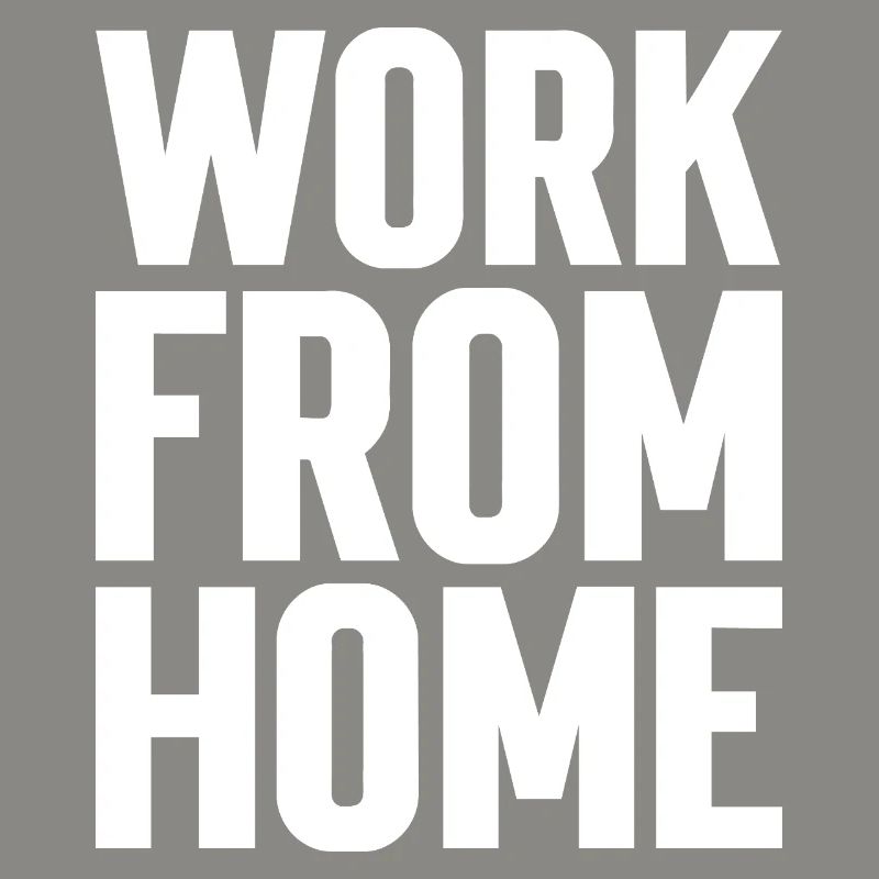 Work from home motivating tee