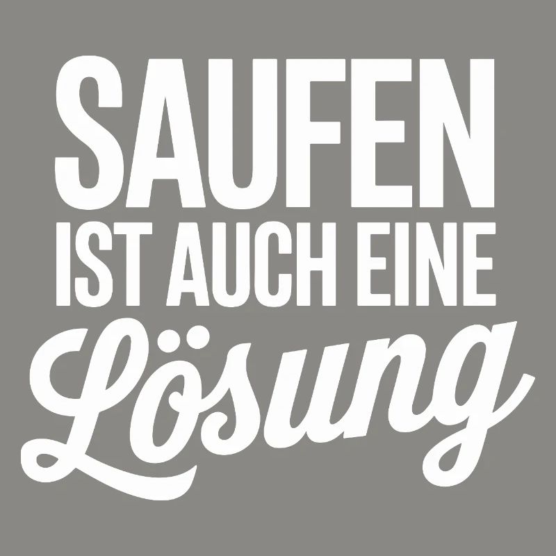 Drinking is also a solution