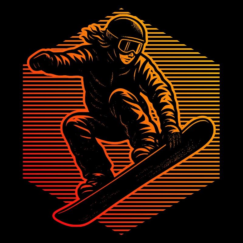Snowboard Fans aufgepasst schlichtes Statement