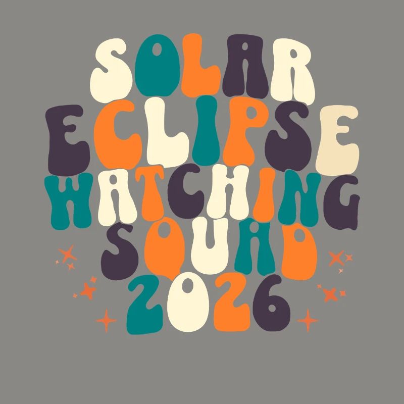 Solar Eclipse Watching Squad 2026