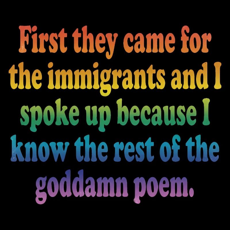 Rainbow Courage Quote Tee