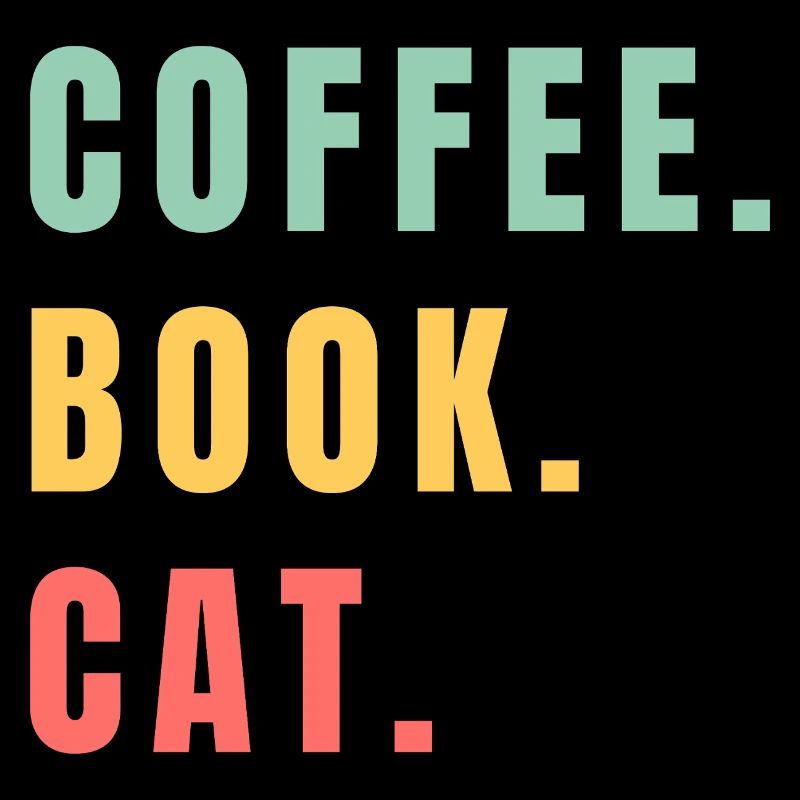 COFFEE BOOK CAT