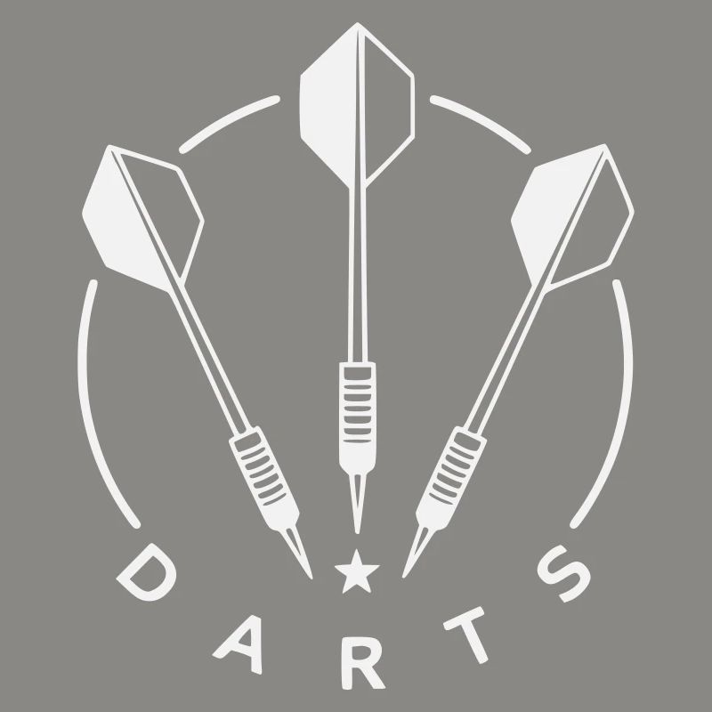Logo des fléchettes et fléchettes