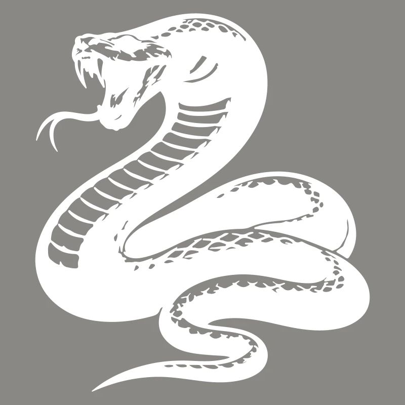 Silhouette du python serpent