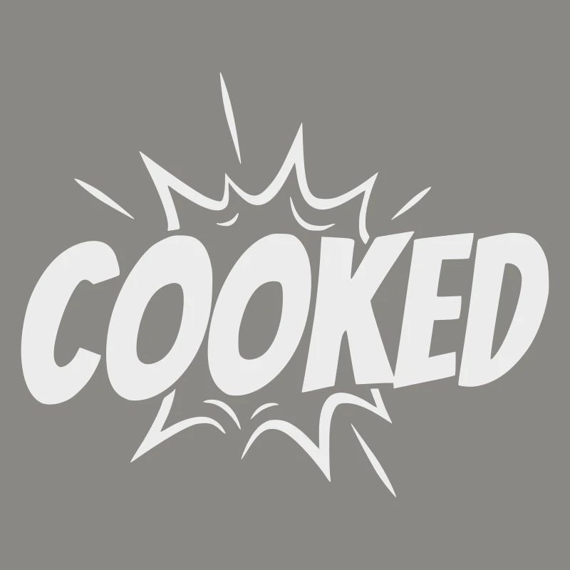 Cooked Explosive Comic Style