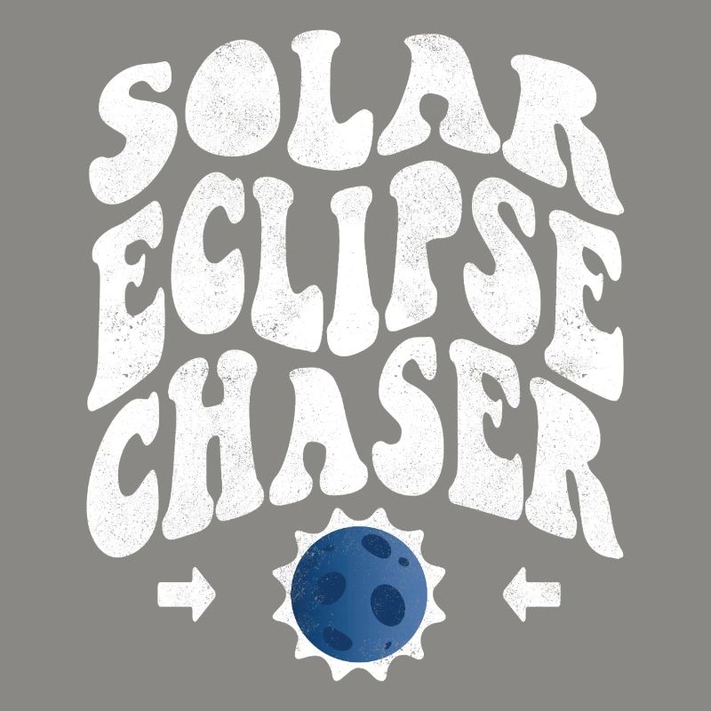 Solar eclipse chaser white