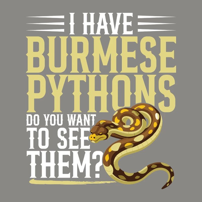 Burmesische Python HDE Schlangen-Stofftier-Reptil