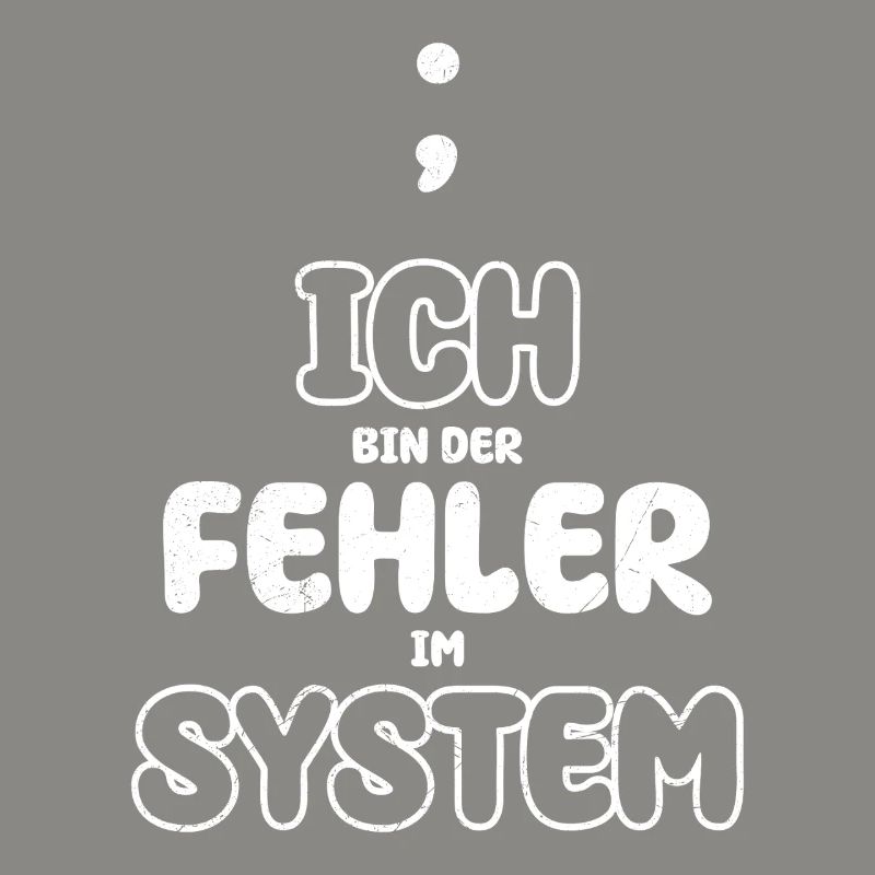 Computer ICH BIN DER FEHLER IM SYSTEM LUSTIG