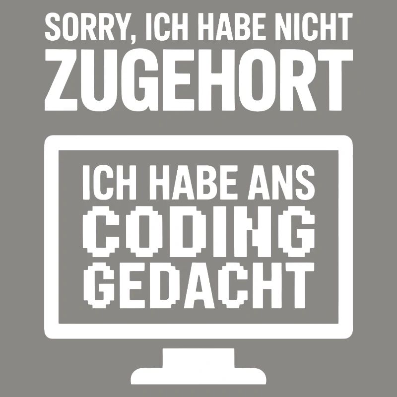 Coding Gedanke Spruch