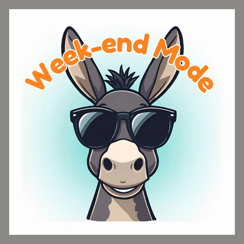 Esel-Wochenend-Mode