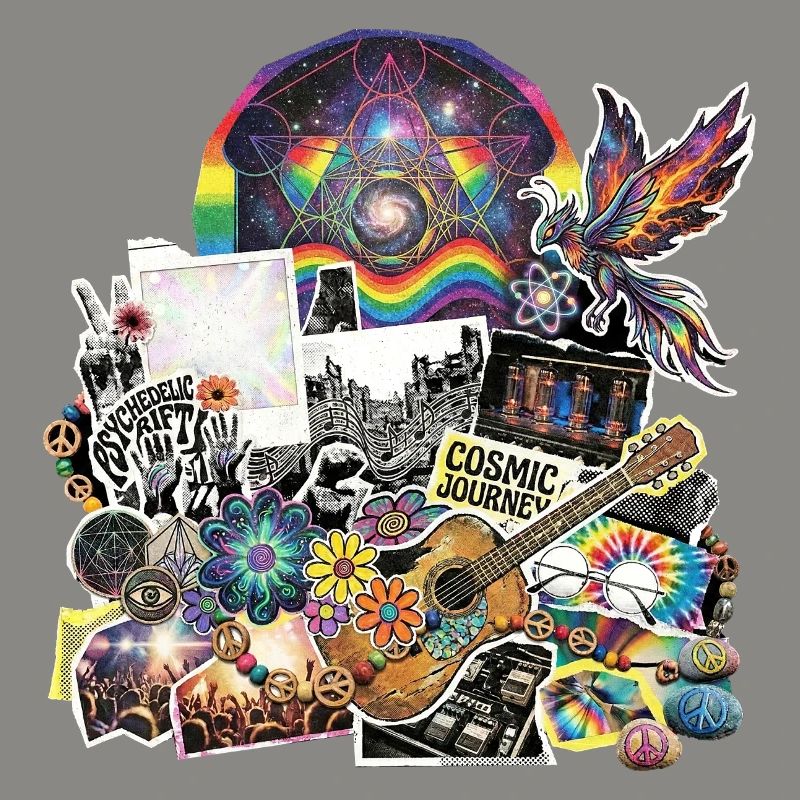 Psychedelic Rock Cosmic Space