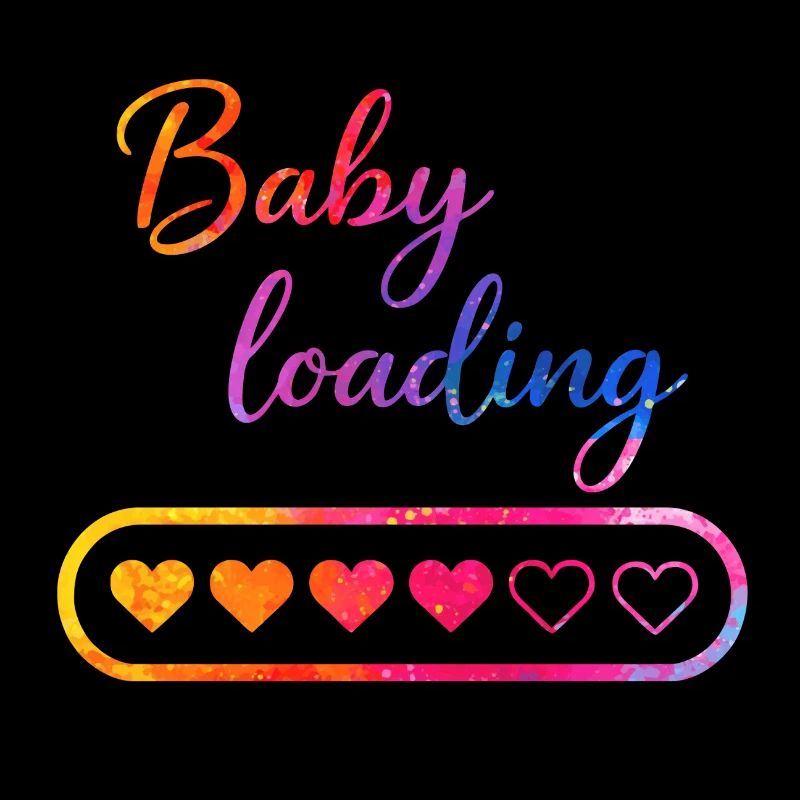 Baby loading herz